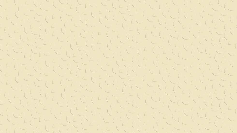 Decorative background of randomly spaced leaf shapes